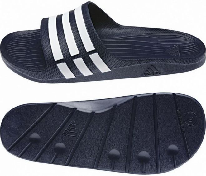 Papuci Adidas Duramo Slide - Unisex - bleumarini