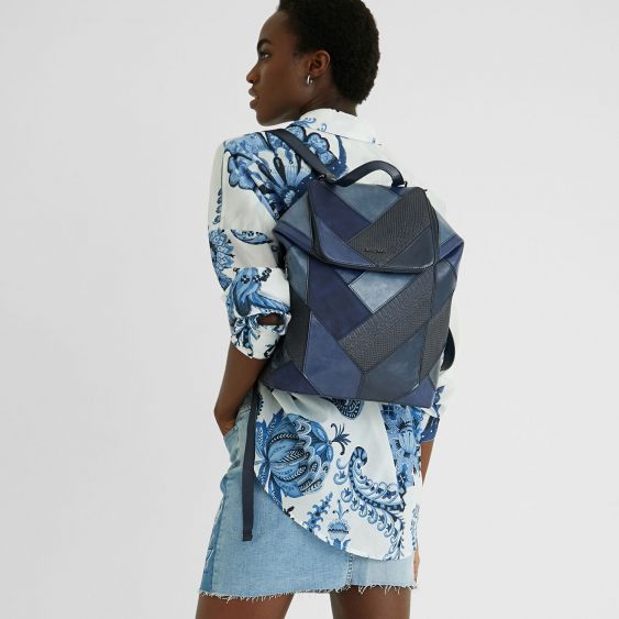 Rucsac DESIGUAL Back Ava Loen, albastru