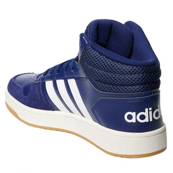 Ghete Adidas Hoops 2.0 Mid, Albastru